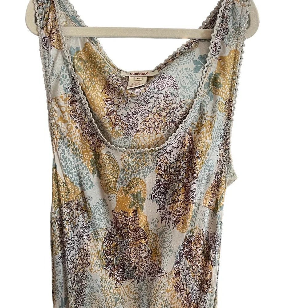 Sundance Bohemian Silk Maxi Dress - Picture 12 of 12